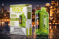 RAZ TN9000 Peach Grapefruit Disposable Vape (9000 Puffs) 