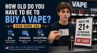 How Old Do You Have to Be to Buy a Vape? (2026 Guide USA)