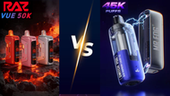 High-Puff Disposable Vapes: RAZ VUE 50,000 vs MR FOG SWITCH 45,000 – Full Comparison 2026