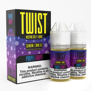 PURPLE GRAPE - TWIST SALTS E-LIQUID - 60ML (2 X 30ML)