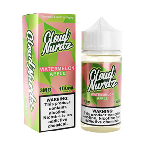 WATERMELON APPLE - CLOUD NURDZ 100ML E-LIQUID