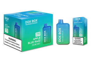 DOX BOX 5% NIC SALT RECHARGEABLE DISPOSABLE 7000 PUFFS 15ML