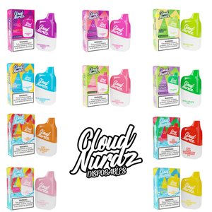 CLOUD NURDZ 5% NIC DISPOSABLE VAPE 12ML 4500 PUFFS