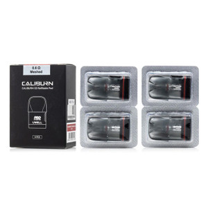UWELL CALIBURN G3 2.5ML REFILLABLE REPLACEMENT POD - PACK OF 4