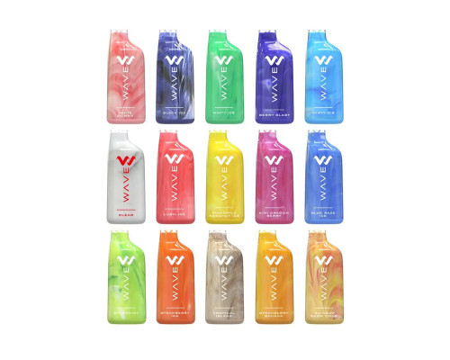 WAVE RECHARGEABLE 8000 PUFFS VAPE DEVICE