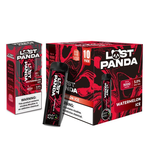 LOST PANDA 5% RECHARGEABLE DISPOSABLE VAPE 9000 PUFFS