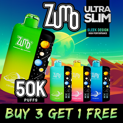 ZUMO ULTRA SLIM 50,000 PUFFS DISPOSABLE VAPE
