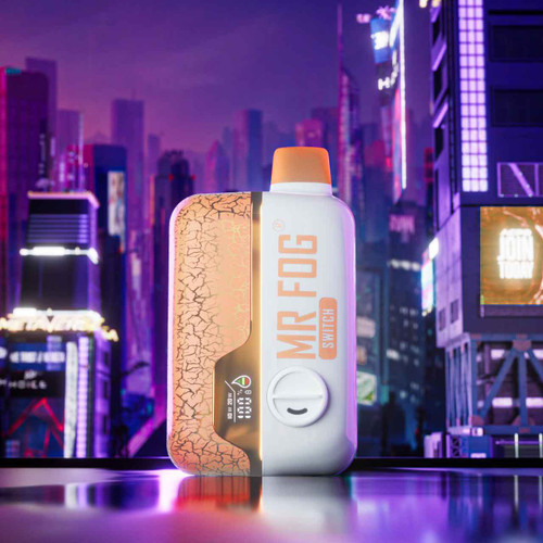 MR FOG SWITCH SW 15000 PUFFS DISPOSABLE VAPE - PEACH LYCHEE ICE