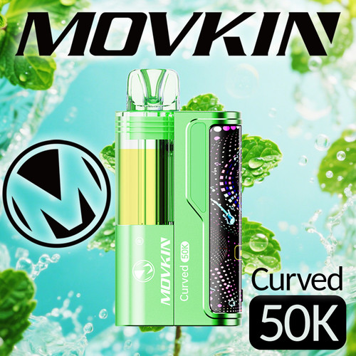 MOVKIN CURVED 50,000 PUFFS DISPOSABLE VAPE (FULL KIT)