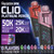 GEEK BAR CLIO Platinum 50K Disposable Vape Pod with dual mesh coil