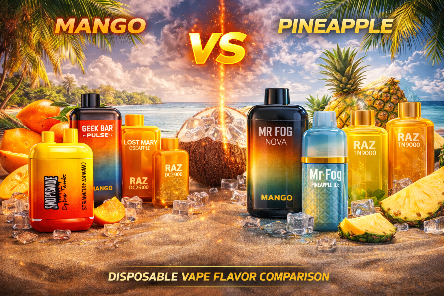 Mango vs Pineapple Disposable Vape Flavor – Which Is Better in 2026 ...