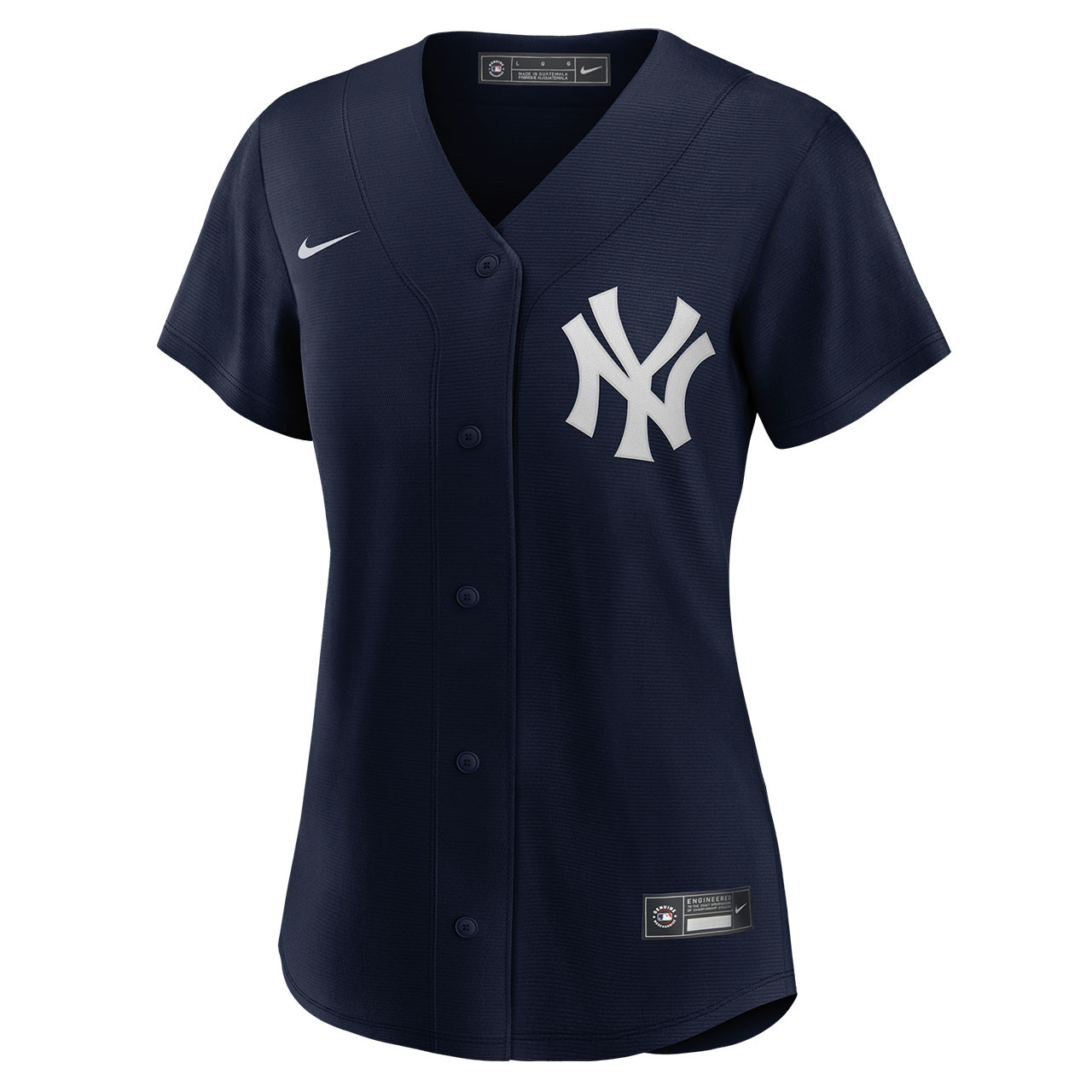 New York Yankees Nike Alternate Replica Custom Jersey - Navy