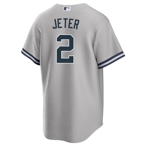 Men's New York Yankees Nike Derek Jeter Road Player Jersey