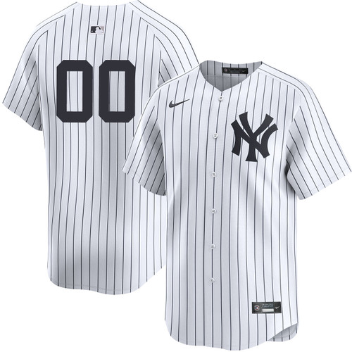 Men's New York Yankees NIKE Personalized Home Limited Player Jersey