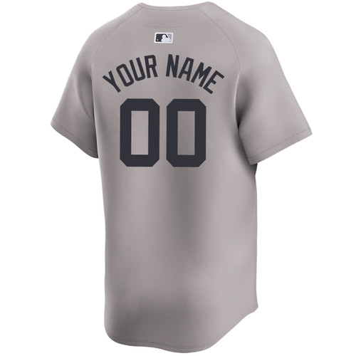 Men's New York Yankees NIKE Personalized Road Limited Jersey