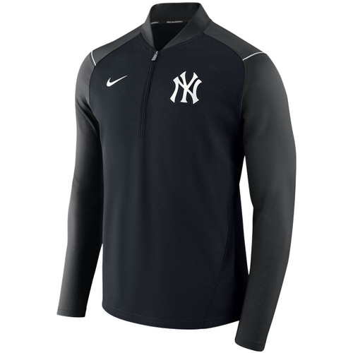 New York Yankees Nike Women's Tri-Blend Raglan 3/4-Sleeve T-Shirt -  Heathered Navy