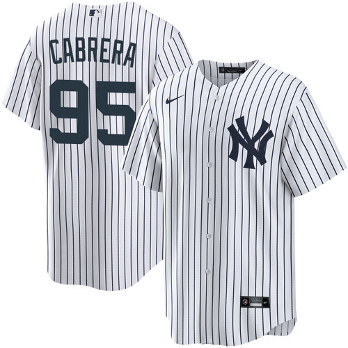 Men's New York Yankees NIKE® Oswaldo Cabrera Home Jersey at SportsWorldNewYork