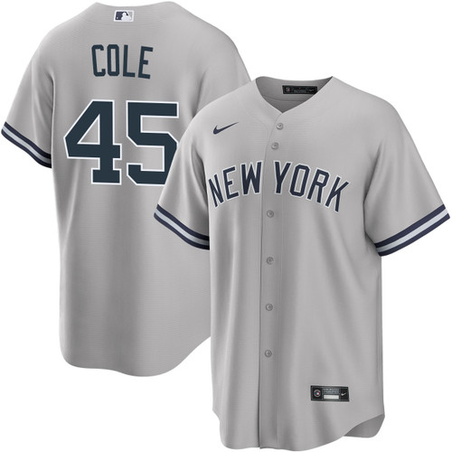 Men's New York Yankees NIKE® Gerrit Cole Road Jersey at SportsWorldNewYork
