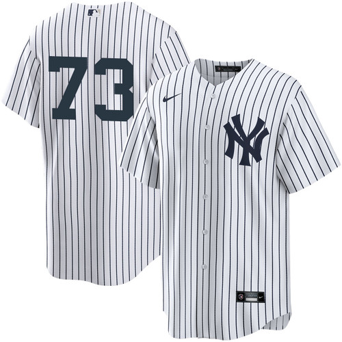Men's New York Yankees NIKE® Yerry De Los Santos Home Player Jersey at SportsWorldNewYork
