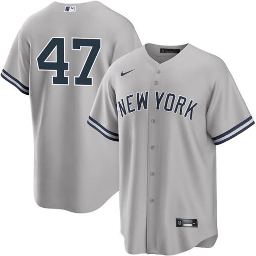 Men's New York Yankees NIKE® Brent Headrick Road Player Jersey at SportsWorldNewYork