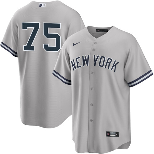 Men's New York Yankees NIKE® Camilo Doval Road Player Jersey at SportsWorldNewYork