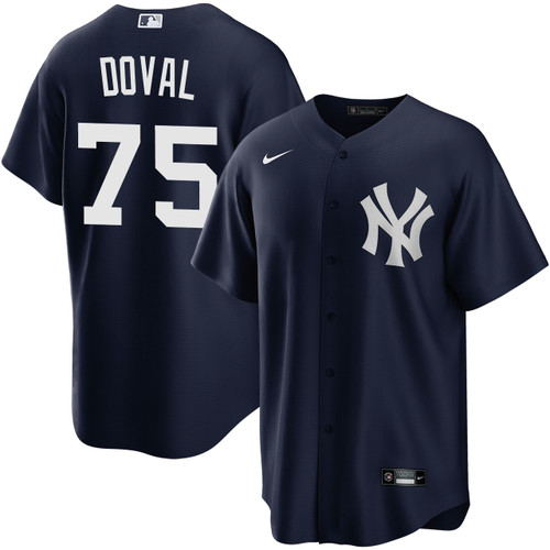 Men's New York Yankees NIKE® Camilo Doval Alternate Navy Jersey at SportsWorldNewYork