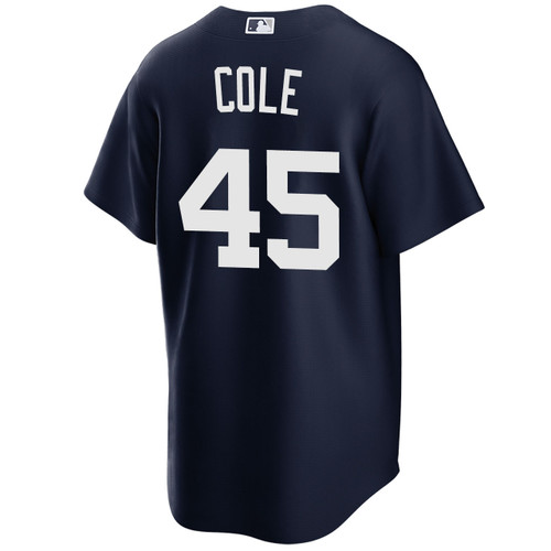 Men's New York Yankees NIKE® Gerrit Cole Alternate Navy Jersey at SportsWorldNewYork