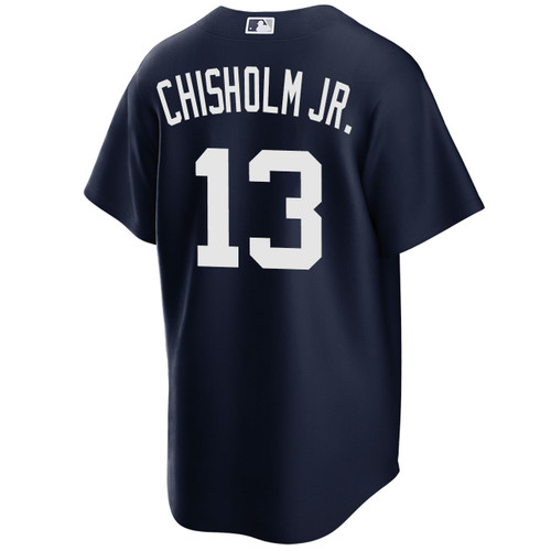 Men's New York Yankees NIKE® Jazz Chisholm Jr. Alternate Navy Jersey at SportsWorldNewYork