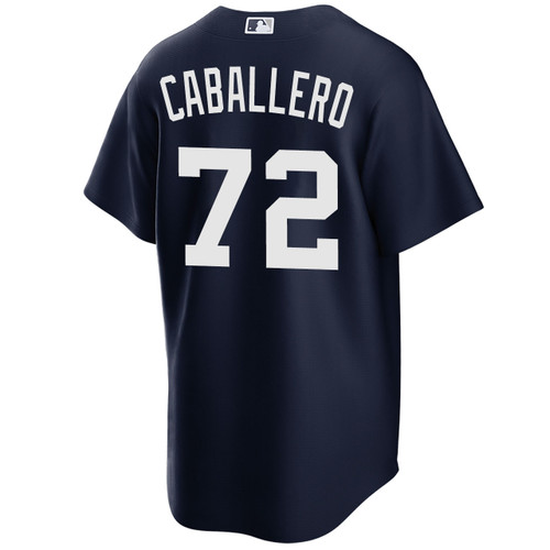 Men's New York Yankees NIKE® Jose Caballero Alternate Navy Jersey at SportsWorldNewYork