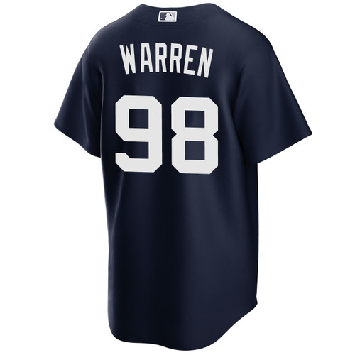 Men's New York Yankees NIKE® Will Warren Alternate Navy Jersey at SportsWorldNewYork