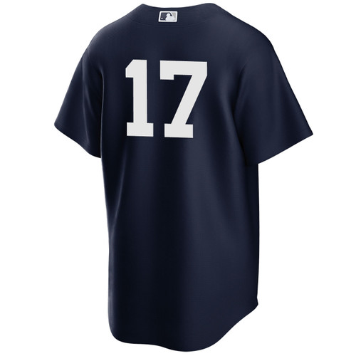 Men's New York Yankees NIKE® Aaron Boone Alternate Navy Player Jersey at SportsWorldNewYork Men's New York Yankees NIKE® Aaron Boone Alternate Navy Player Jersey at SportsWorldNewYork