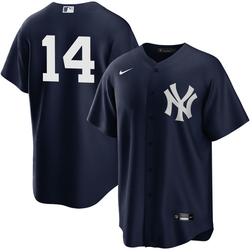 Men's New York Yankees NIKE® Amed Rosario Alternate Navy Player Jersey at SportsWorldNewYork