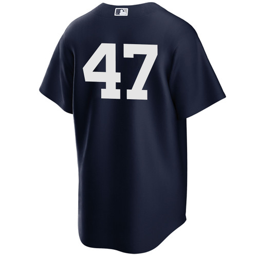 Men's New York Yankees NIKE® Brent Headrick Alternate Navy Player Jersey at SportsWorldNewYork