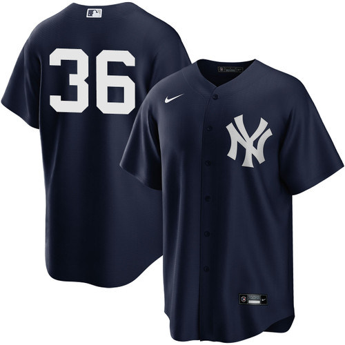 Men's New York Yankees NIKE® Clarke Schmidt Alternate Navy Player Jersey at SportsWorldNewYork