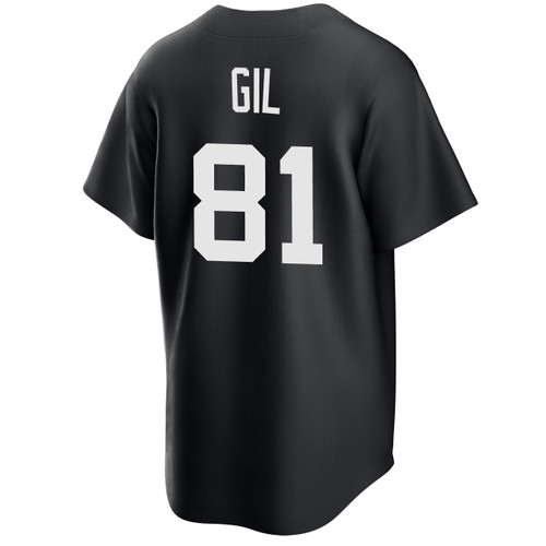 Men's New York Yankees NIKE® Luis Gil Black Jersey at SportsWorldNewYork
