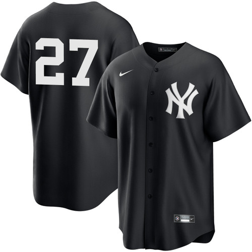Men's New York Yankees NIKE® Giancarlo Stanton Black Player Jersey at SportsWorldNewYork