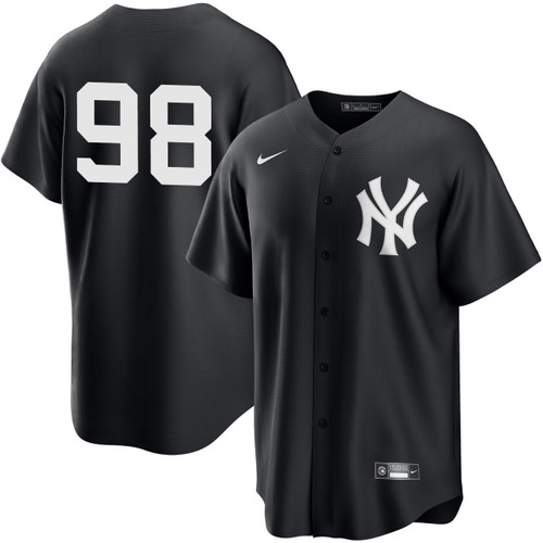 Men's New York Yankees NIKE® Will Warren Black Player Jersey at SportsWorldNewYork