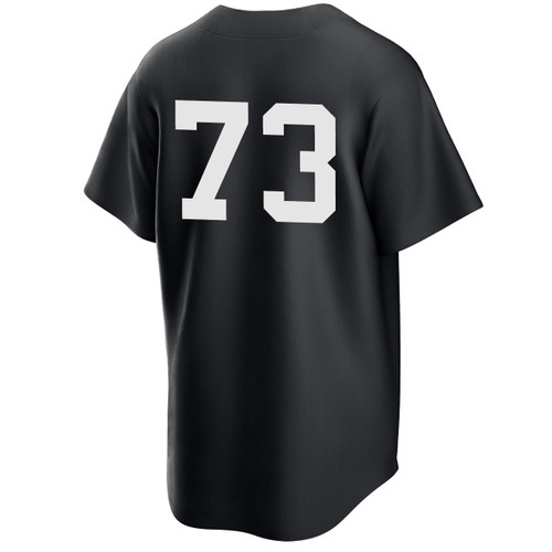 Men's New York Yankees NIKE® Yerry De Los Santos Black Player Jersey at SportsWorldNewYork