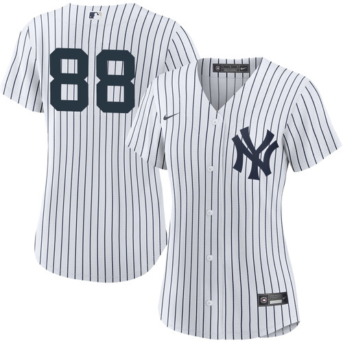 Women's New York Yankees NIKE® Jayvien Sandridge Home Player Jersey at SportsWorldNewYork