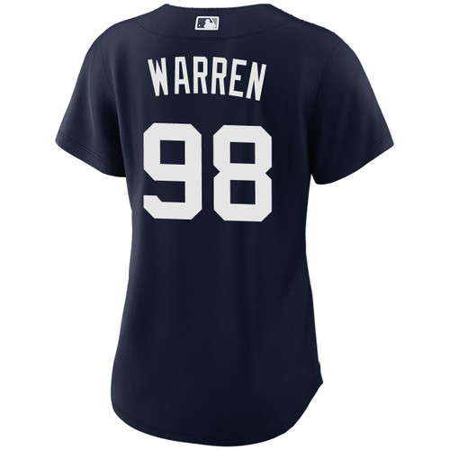 Women's New York Yankees NIKE® Will Warren Alternate Navy Jersey at SportsWorldNewYork