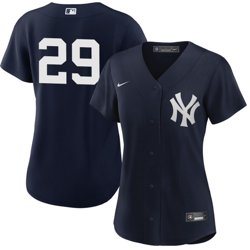 Women's New York Yankees NIKE® Austin Slater Alternate Navy Player Jersey at SportsWorldNewYork
