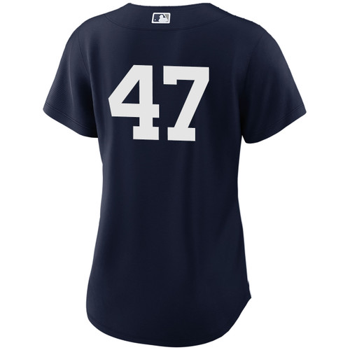 Women's New York Yankees NIKE® Brent Headrick Alternate Navy Player Jersey at SportsWorldNewYork
