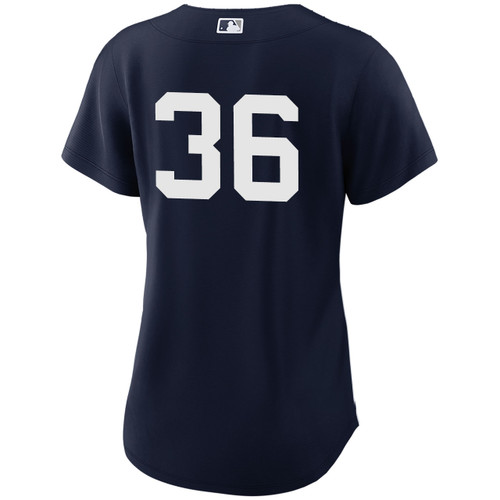 Women's New York Yankees NIKE® Clarke Schmidt Alternate Navy Player Jersey at SportsWorldNewYork