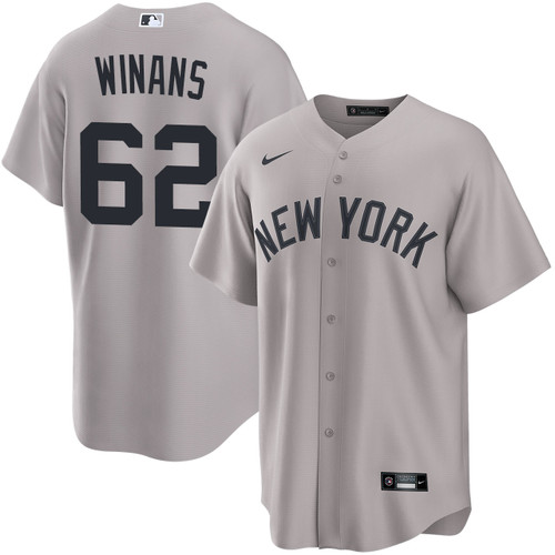 Men's New York Yankees NIKE® Allan Winans Road 2.0 Jersey at SportsWorldNewYork