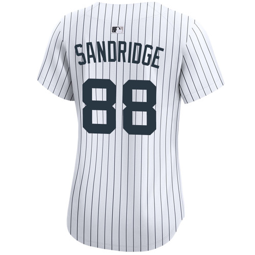 Women's New York Yankees NIKE® Jayvien Sandridge Home Limited Jersey at SportsWorldNewYork