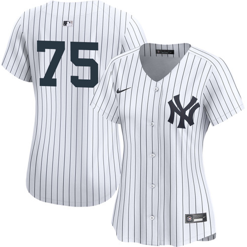 Women's New York Yankees NIKE® Camilo Doval Home Limited Player Jersey at SportsWorldNewYork