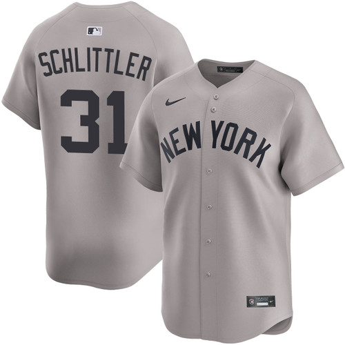 Men's New York Yankees NIKE® Cam Schlittler Road Limited Jersey at SportsWorldNewYork