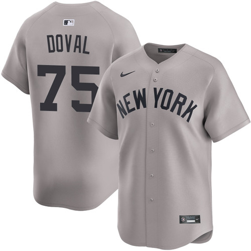 Men's New York Yankees NIKE® Camilo Doval Road Limited Jersey at SportsWorldNewYork