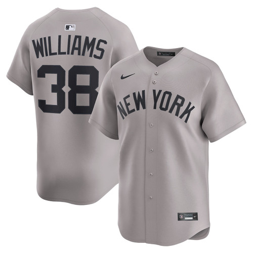 Men's New York Yankees NIKE® Devin Williams Road Limited Jersey at SportsWorldNewYork