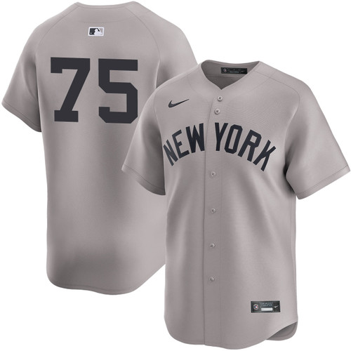 Men's New York Yankees NIKE® Camilo Doval Road Limited Player Jersey at SportsWorldNewYork